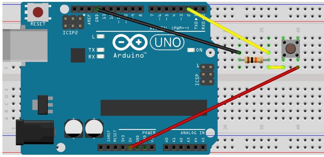 Arduino Read the State of a Button