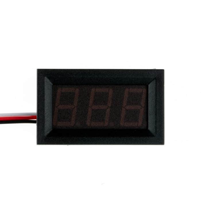 NightShade Electronics - Digital Voltmeter - 0-100V Blue 0.56"