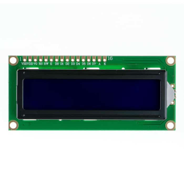 NightShade Electronics - LCD Screen 16x2 - White/Blue