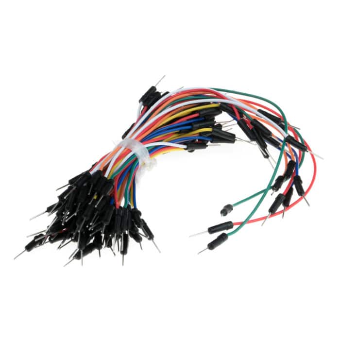 NightShade Electronics - Breadboard Jumper Wire Set - 65 Pieces