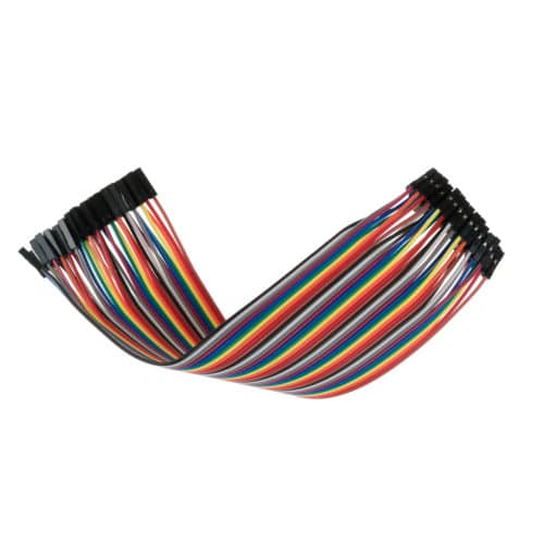 NightShade Electronics - Dupont Wire (Peel-Apart) 40 Pin Female-Female 20cm