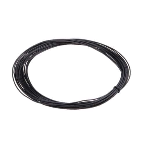 NightShade Electronics - Hook-Up Wire - Stranded - 22 AWG - Black - 30 ft
