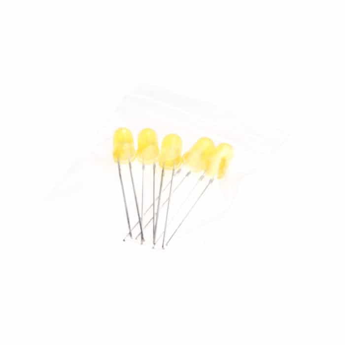 NightShade Electronics - LEDs - 5 Pack - Yellow