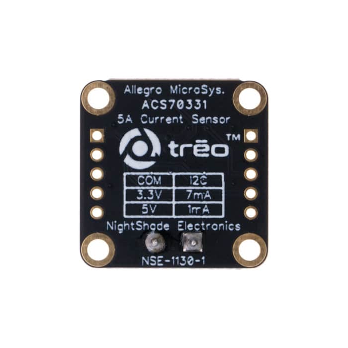 NightShade Electronics - Trēo™ 5A Current Sensor - ACS70331