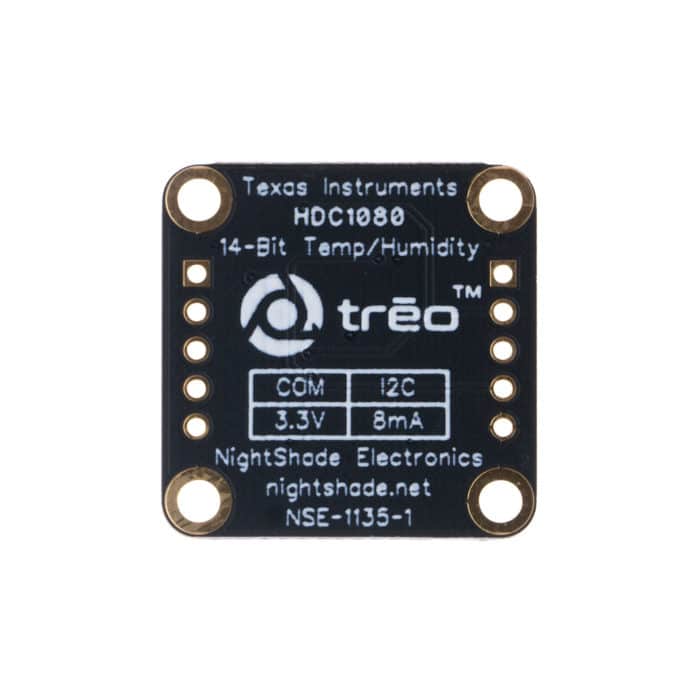 NightShade Electronics - Trēo™ Temp & Humidity Sensor - HDC1080