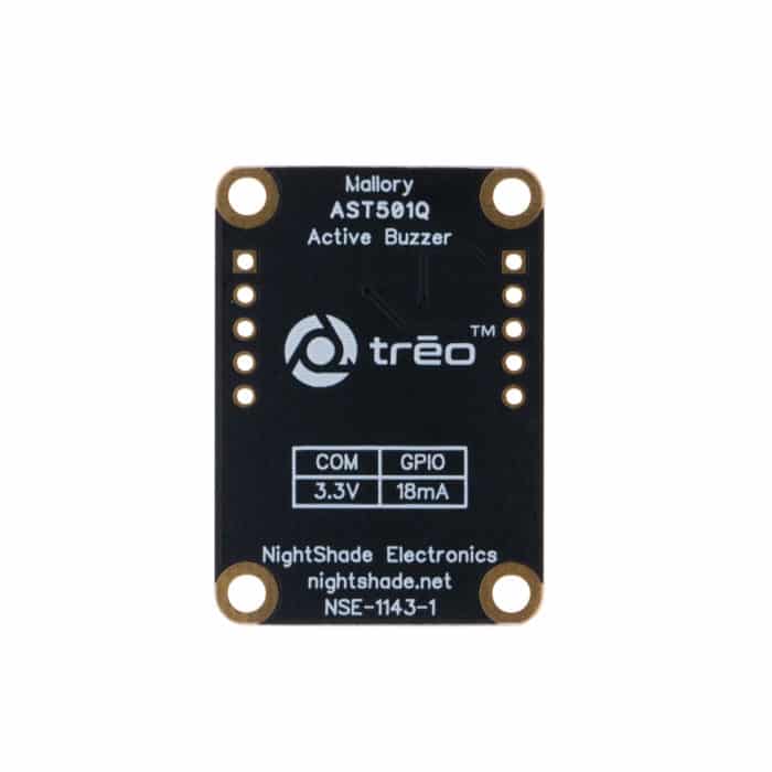 NightShade Electronics - Trēo™ Active Buzzer - AST501Q