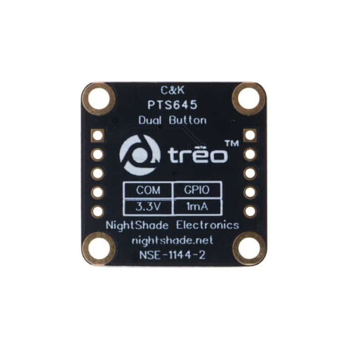 NightShade Electronics - Trēo™ Dual Button - PTS645