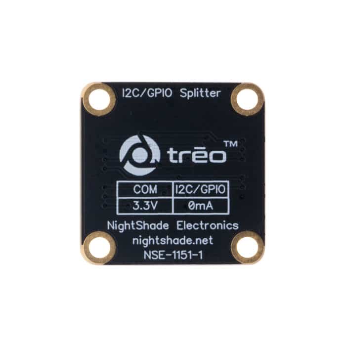 NightShade Electronics - Trēo™ I2C and GPIO Splitter