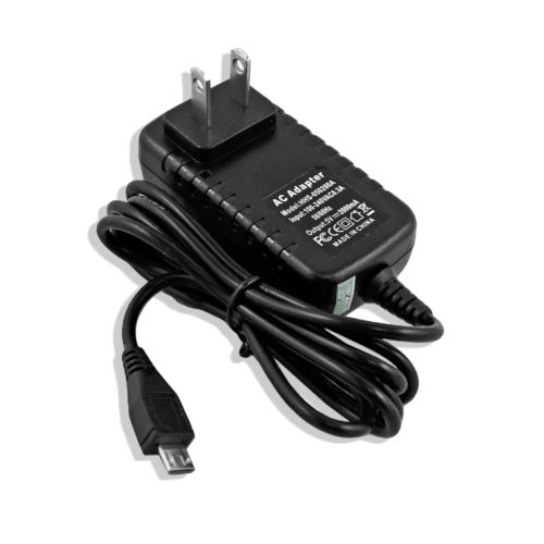 5V 2.5A USB MicroB Wall Power Adapter