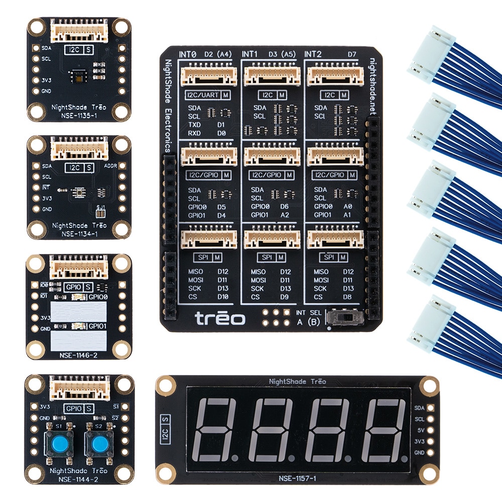 NightShade Electronics - Trēo™ Evaluation Kit for STM32® Nucleo